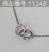 [11248] Cartier - カルティエ ネックレス - K18WG ベビー ラブペンダント ネックレス