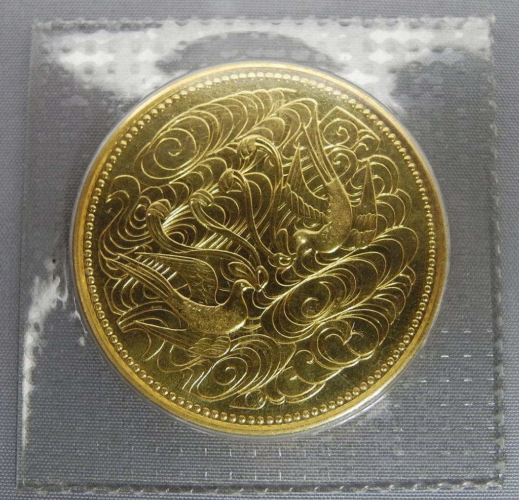 天皇陛下 御在位60年記念 10万円 金貨 20g 天皇陛下 御在位60年記念 10万円 金貨 20g
