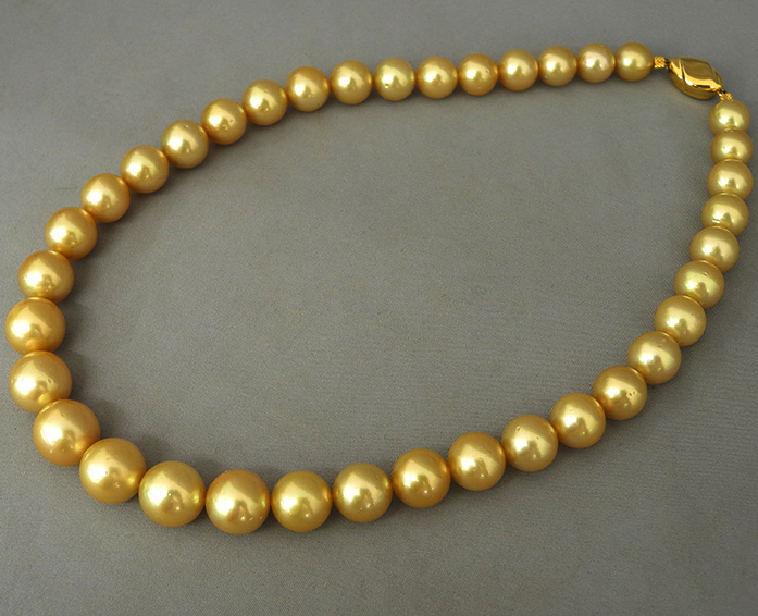 ノンブランド 真珠ネックレス 南洋真珠 グラデーションネックレス 10 1 13 1mm 広田屋 ブランド質屋通販