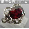 [11034] Non Brand - ノンブランド リング (その他) - K18WG レッドトリマリン/ルベライト 3,98ct ダイヤモンド0,428ct 20号